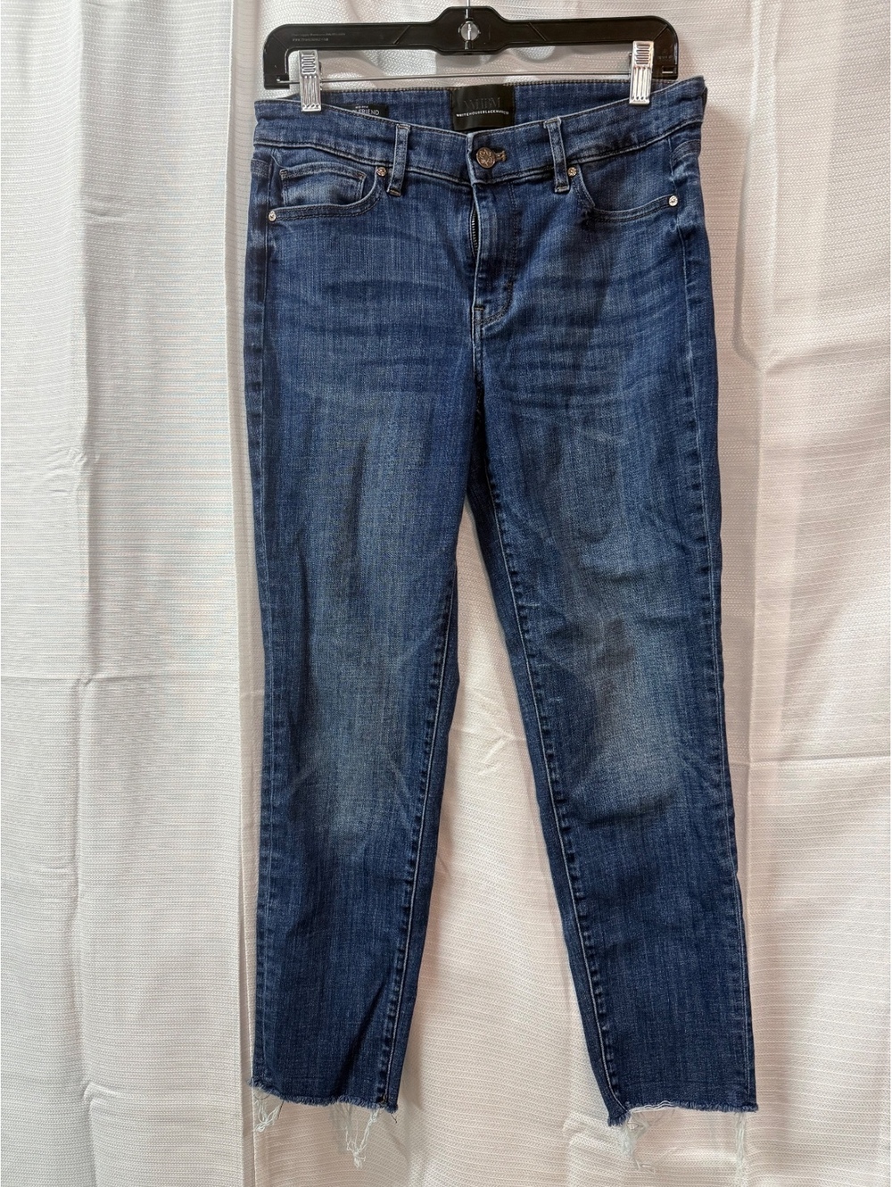 White House Black Market Mid-Rise Girlfriend Blue Jeans Size 4S